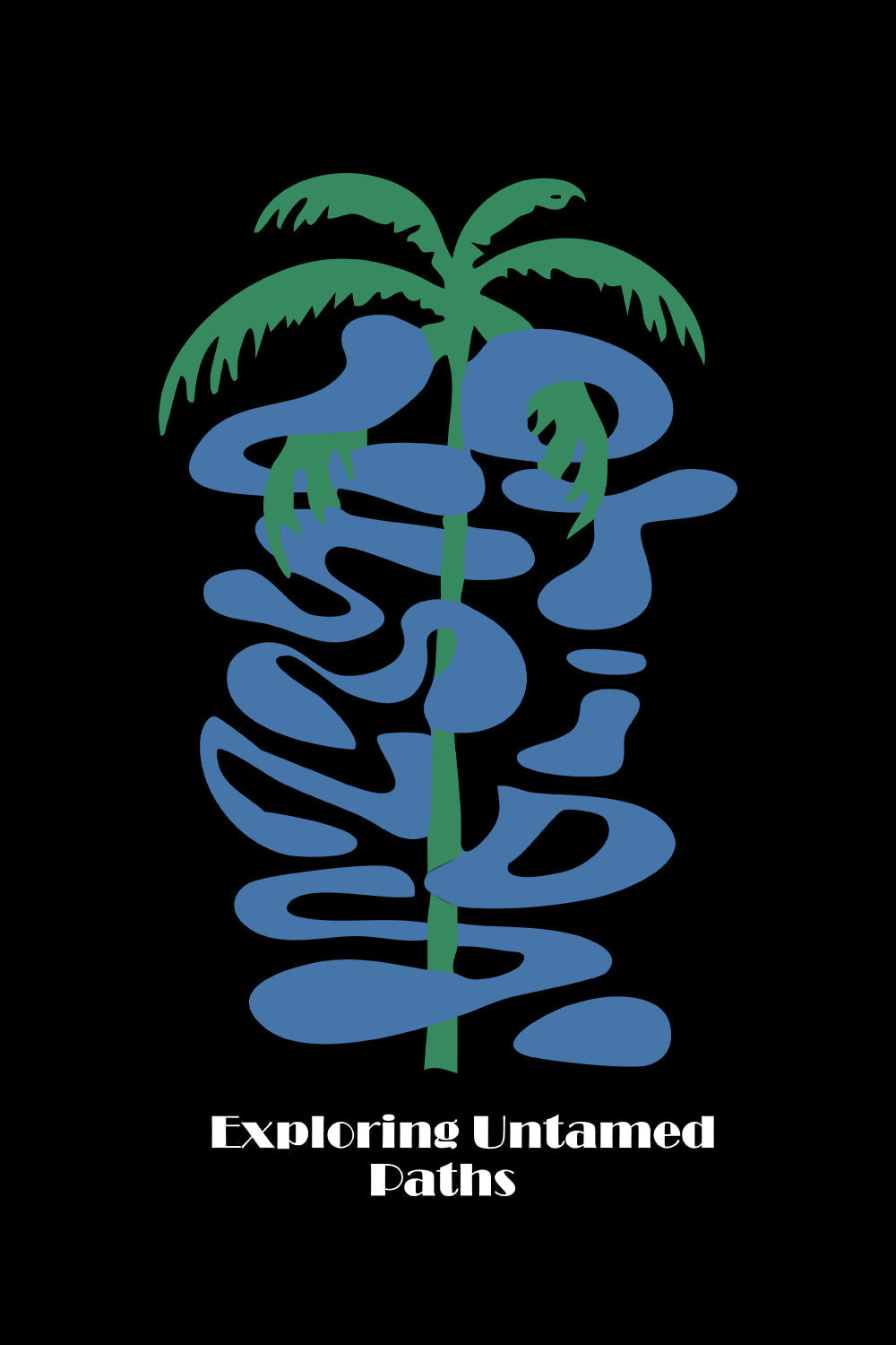 Untamed Paths Oversized T-Shirt