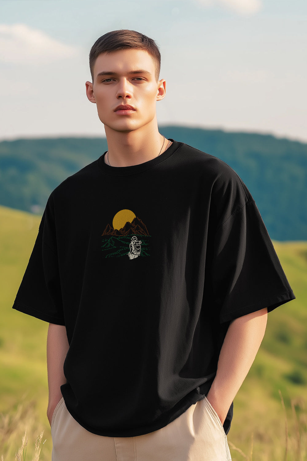 Mountains are Calling Oversized T-Shirt