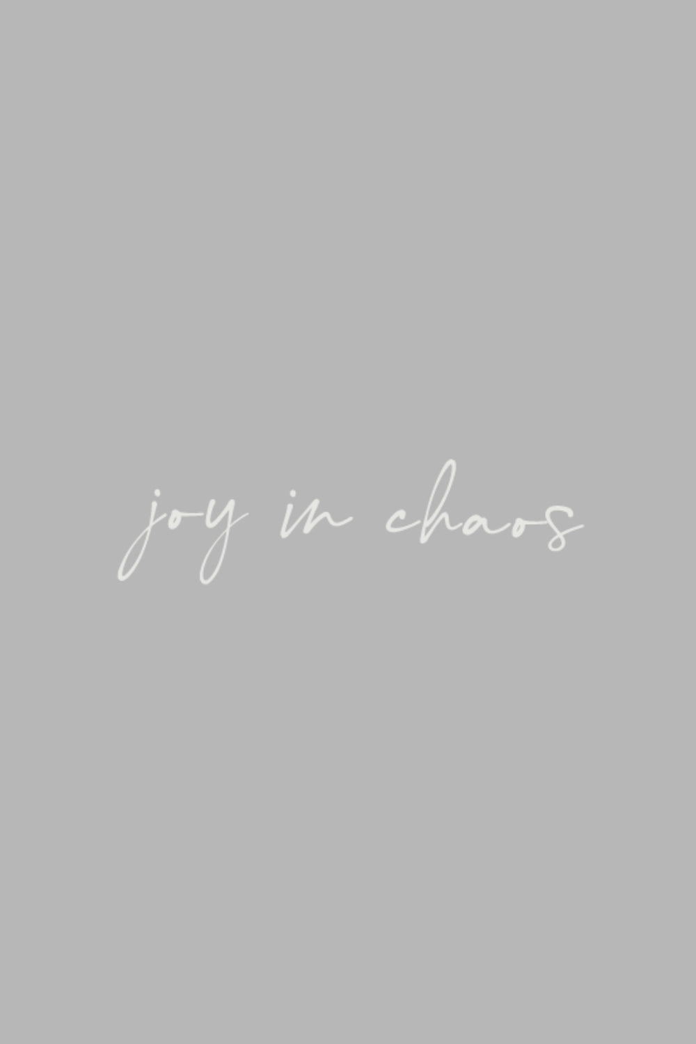 Joy in Chaos Oversized T-Shirt