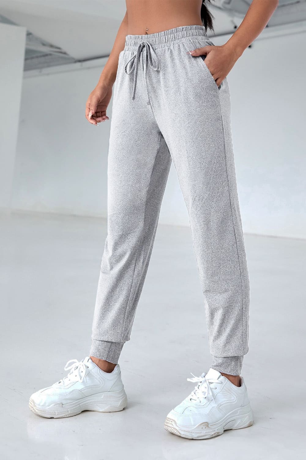 Solid Joggers - Women