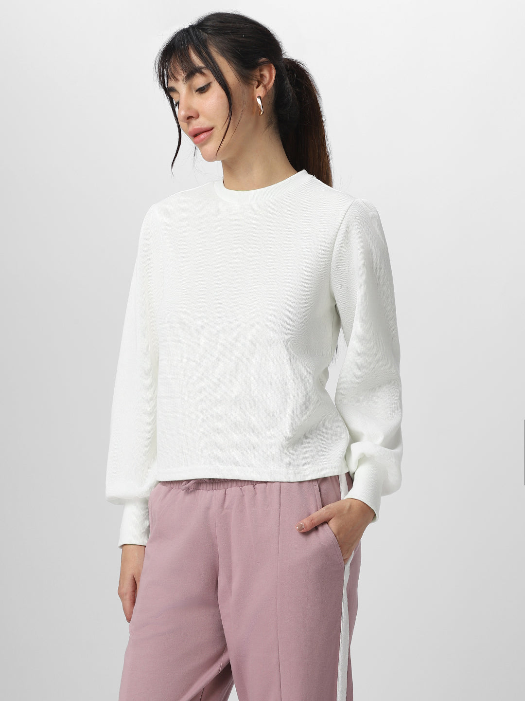 Chiara Self Design Pullover
