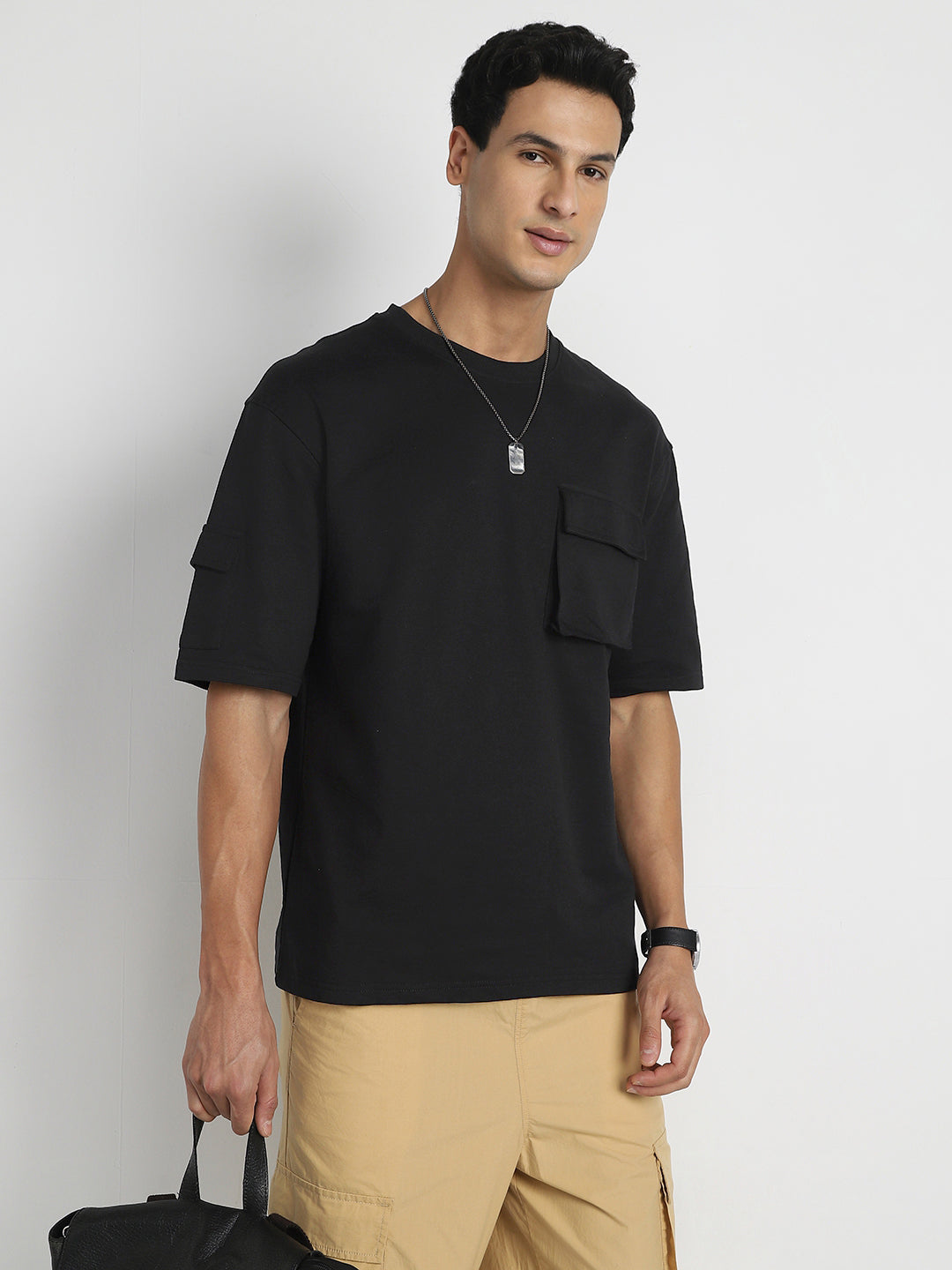 Utility Pocket Oversized Tee