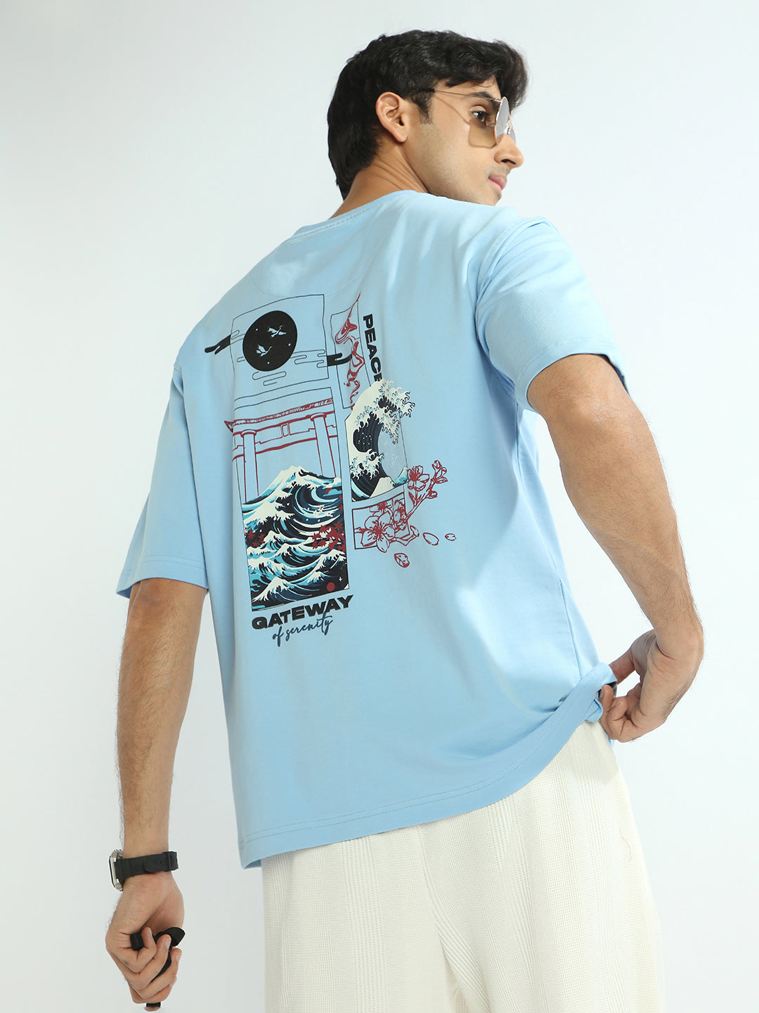 Gateaway To Peace Oversized T-Shirt