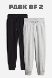 Grey Melange/ Black