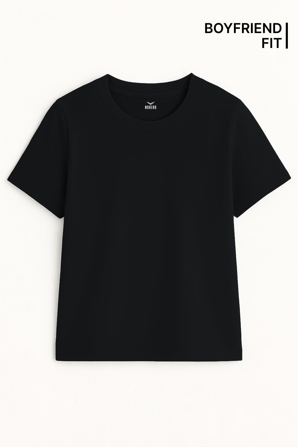 Boyfriend Fit Cotton T-Shirt