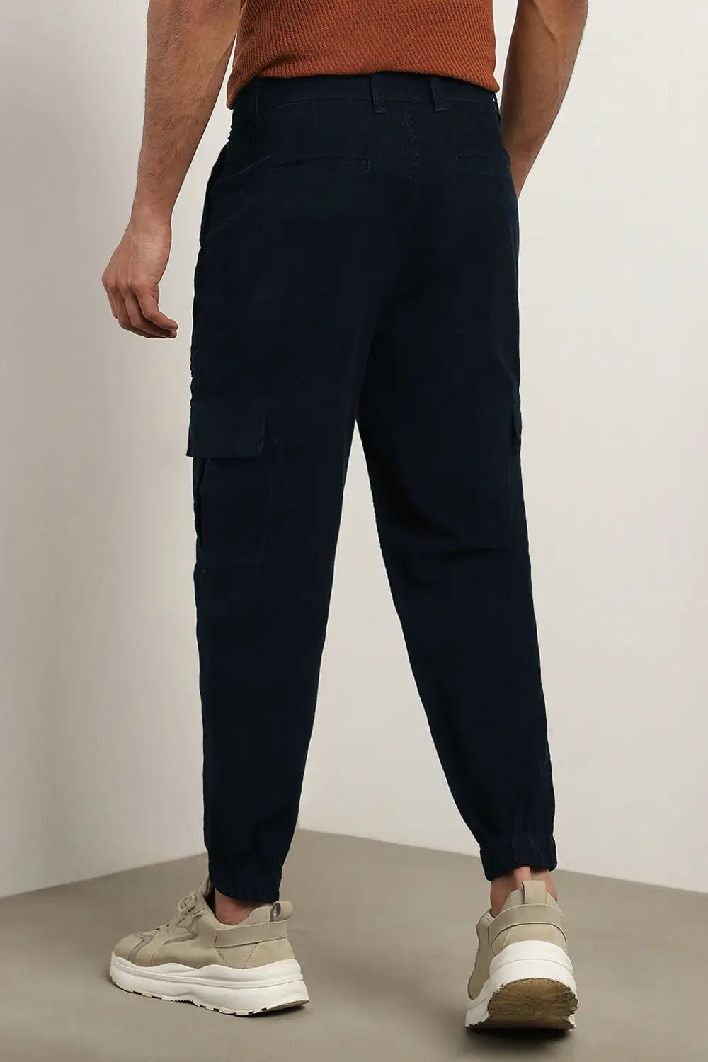 Corduroy Woven Cargo Pants