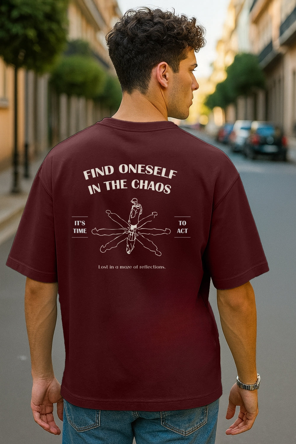 Find Oneself Oversized T-Shirt