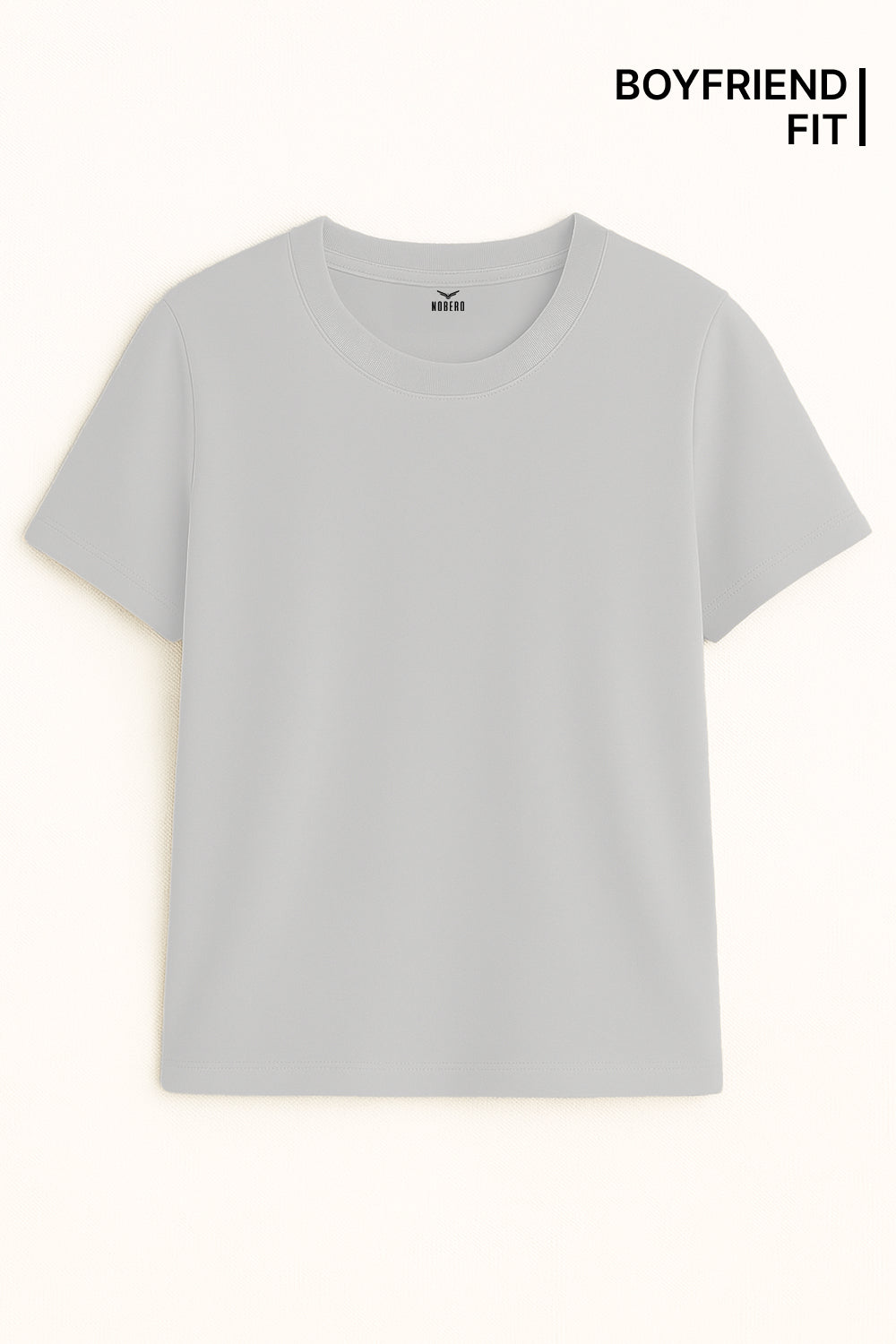 Boyfriend Fit Cotton T-Shirt