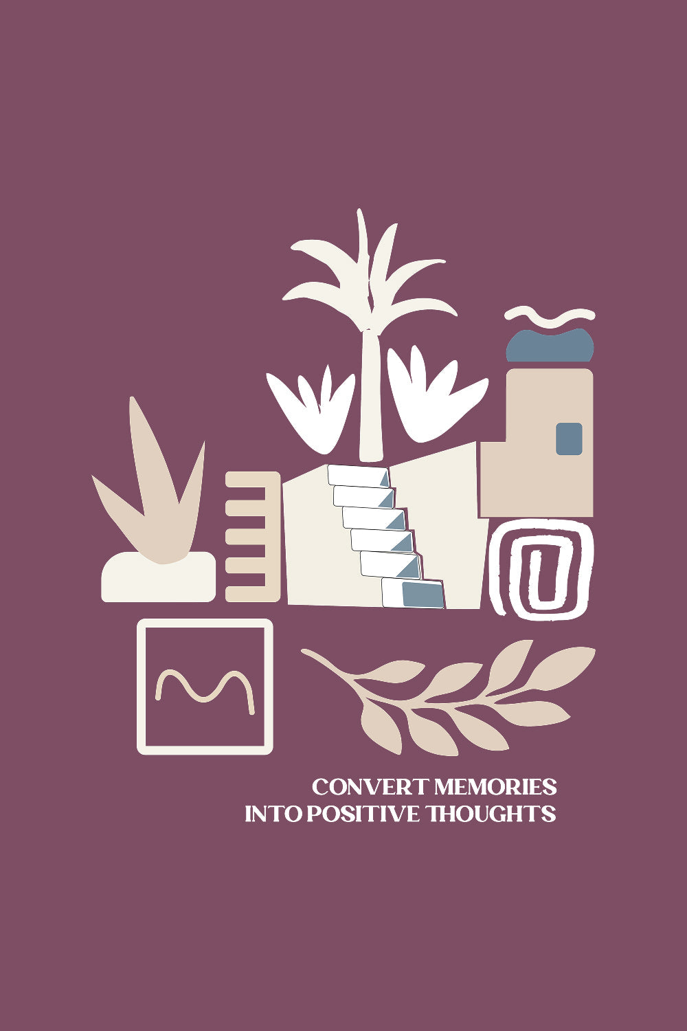 Greece abstract Oversized T-Shirt