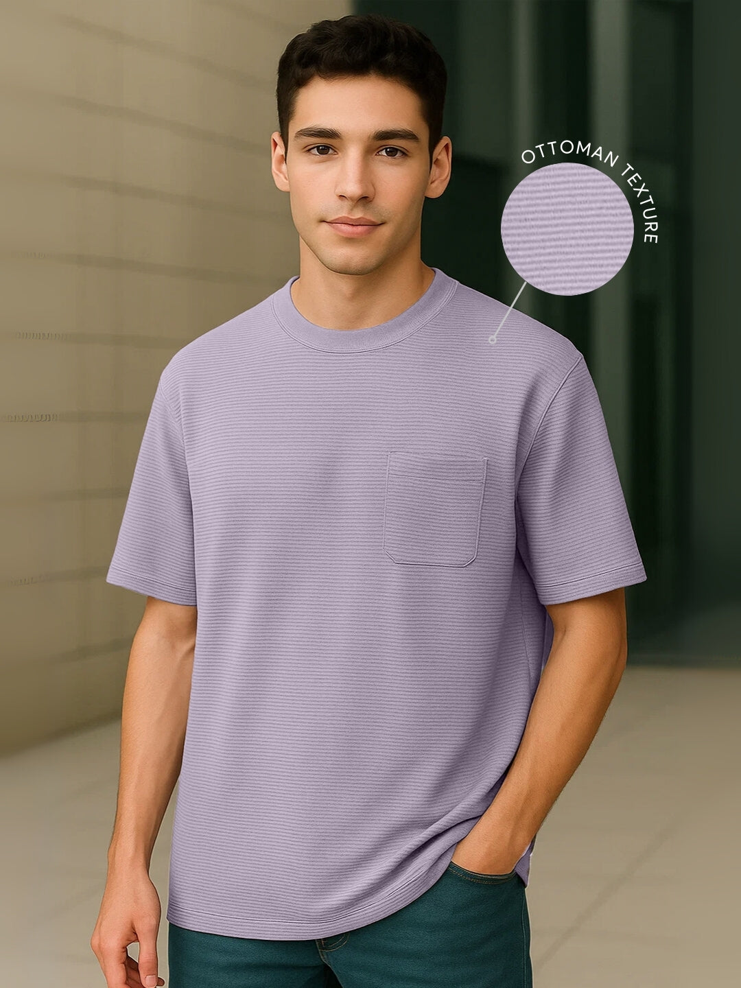 Ottoman Textured T-Shirt