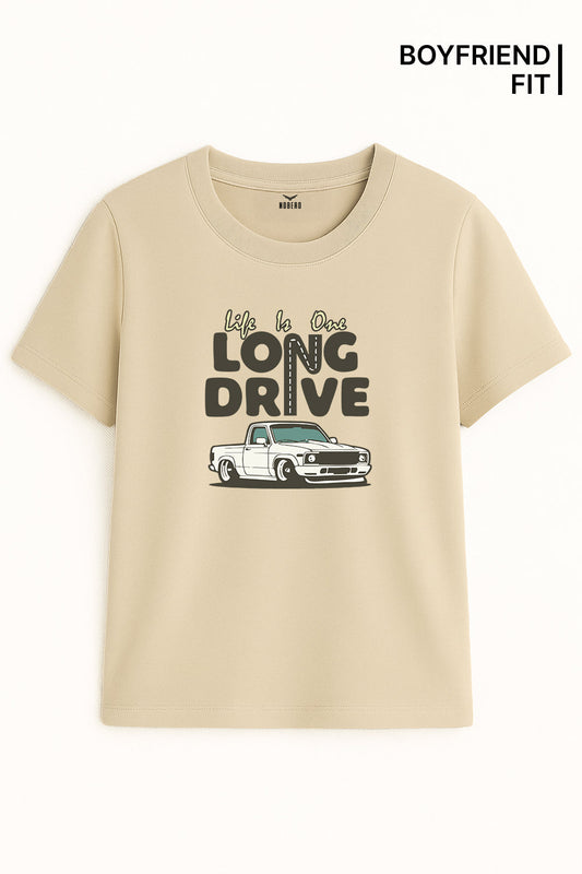 Boyfriend Life is one long drive Classic Fit T-Shirt