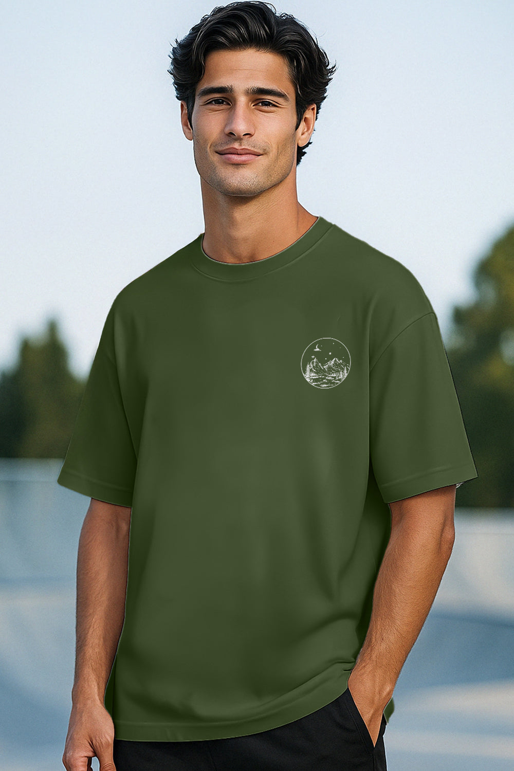 Lunar Echo Oversized T-Shirt