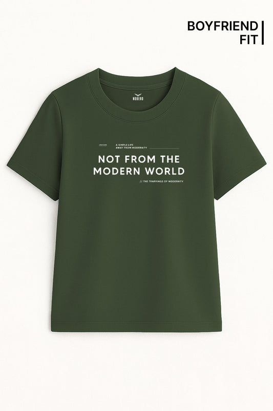 Boyfriend Not From Modern World Classic Fit T-Shirt