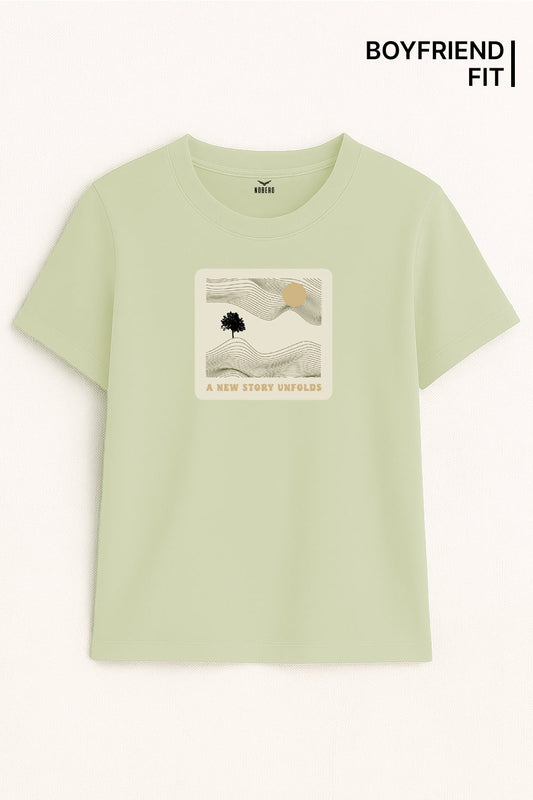 Boyfriend New Story Unfolds Classic Fit T-Shirt