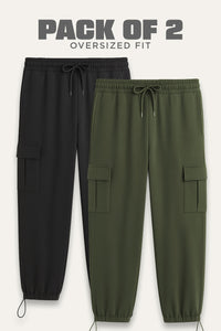 Black/ Olive Green