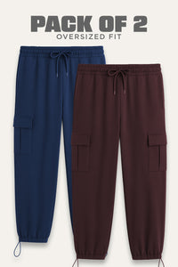 Navy Blue/ Dark Oak
