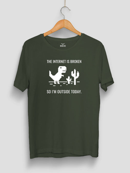 Internet Is Broken Classic Fit T-Shirt