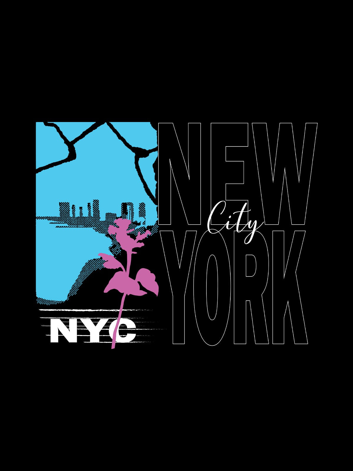 New York Oversized T-Shirt