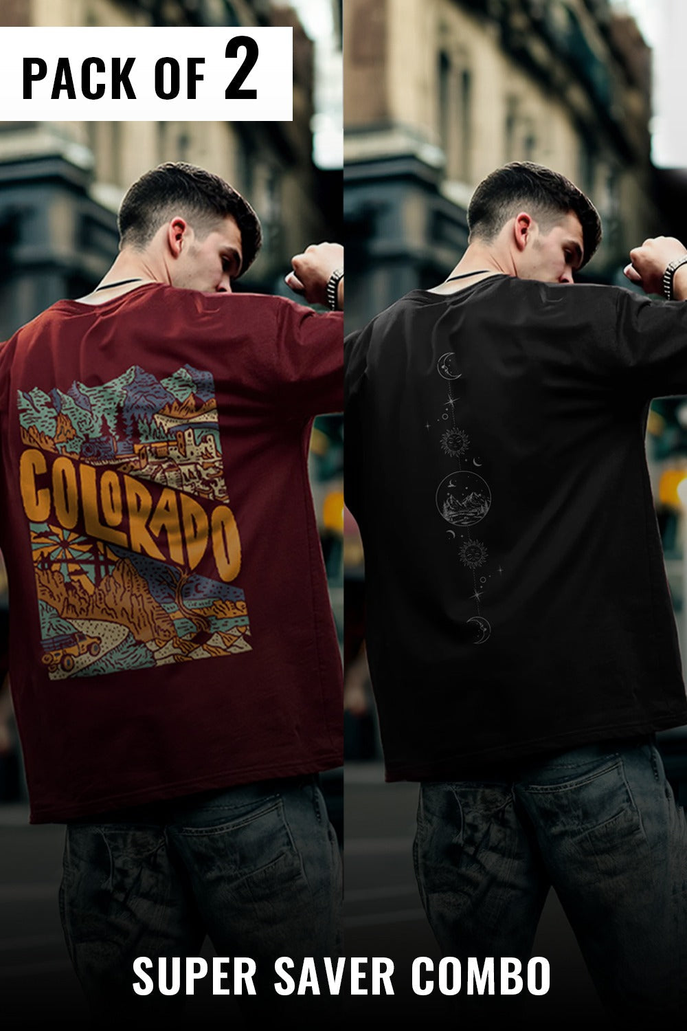 Oversized Tees - 2-Pack.