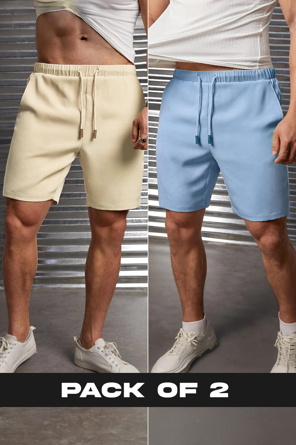 2-Pack Zip Pocket Shorts