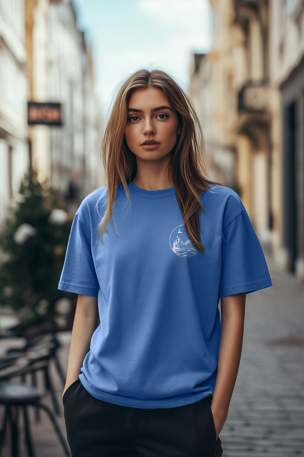 Lunar Echo Oversized T-Shirt