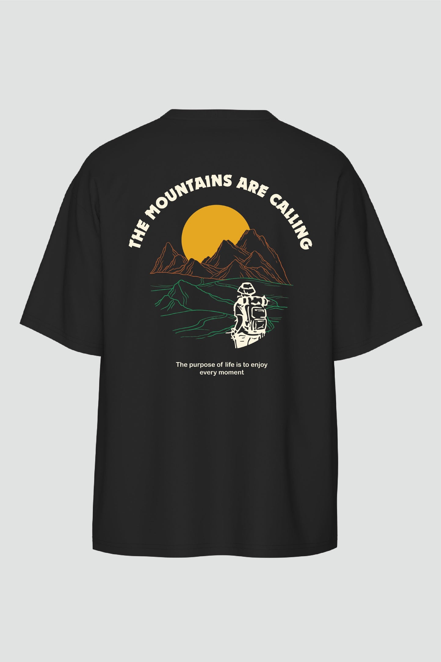 Mountains are Calling Oversized T-Shirt