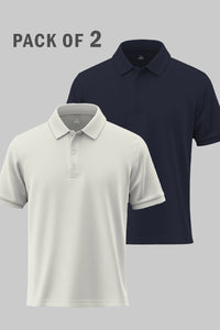 Navy Blue/White