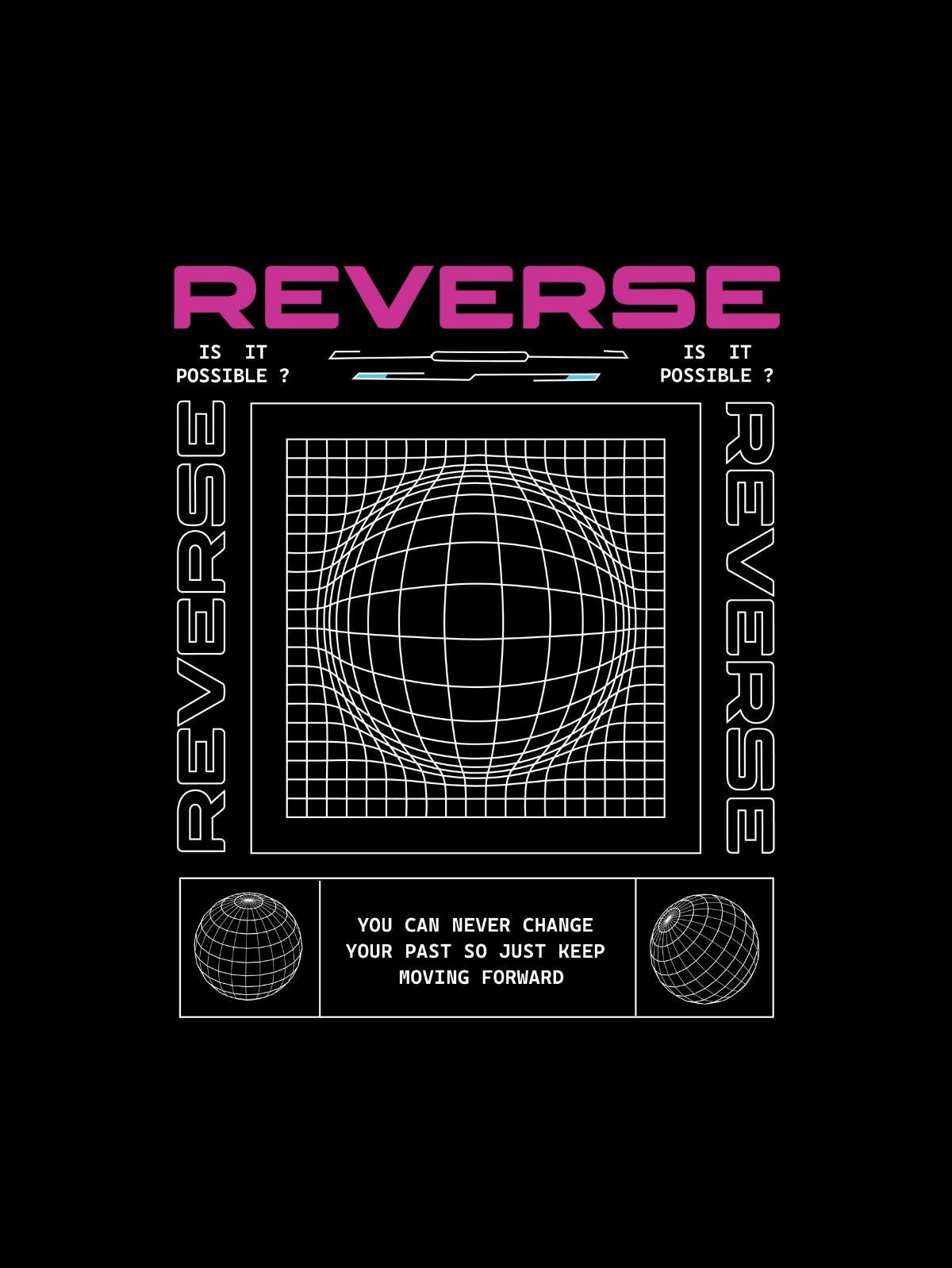 Reverse Oversized T-Shirt