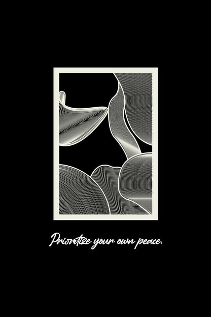 Prioritize Peace Classic Fit T-Shirt