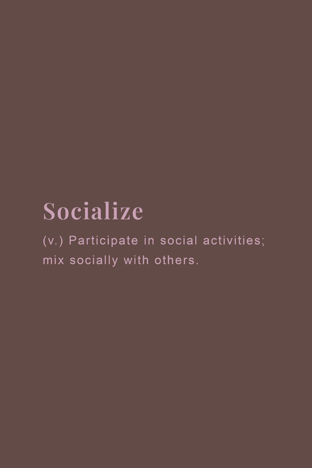 Socialize Oversized T-Shirt