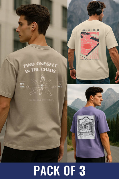 Oversized Tees - 3-Pack