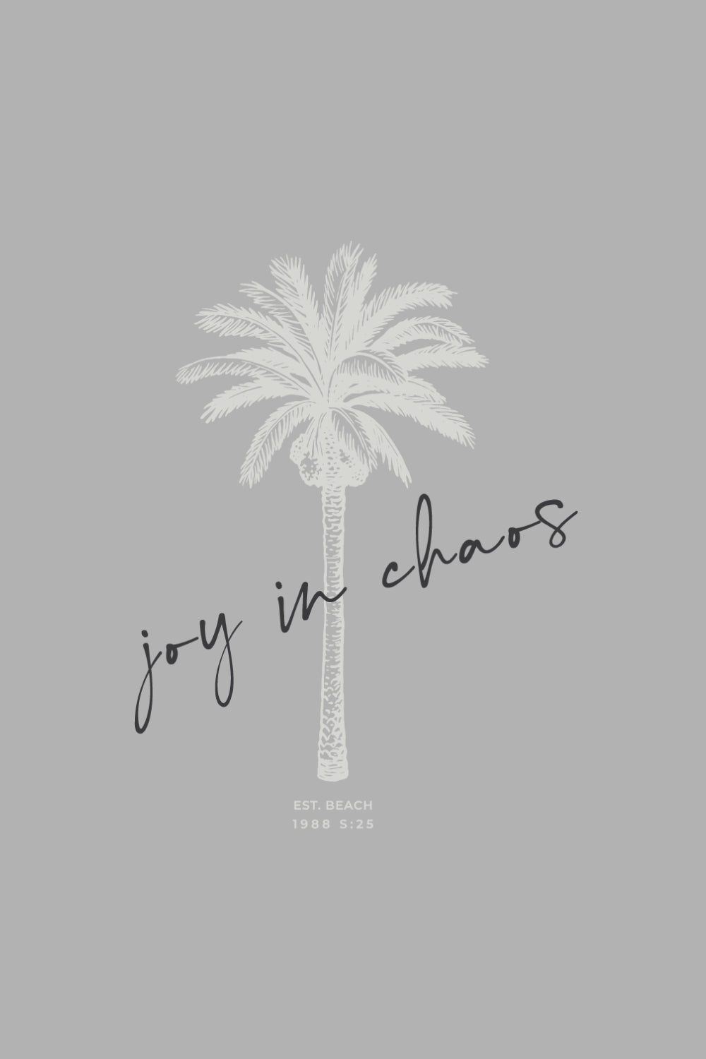 Joy in Chaos Oversized T-Shirt