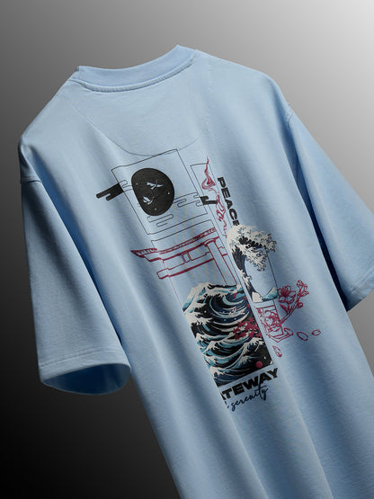 Gateaway To Peace Oversized T-Shirt