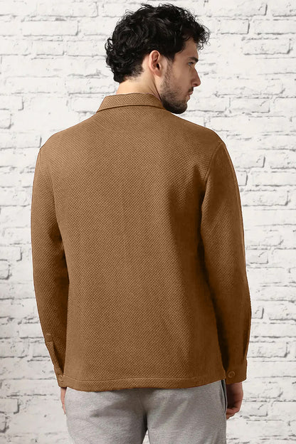 Oversized Textured Shackets