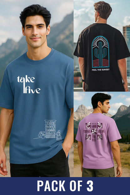 Oversized Tees - 3-Pack