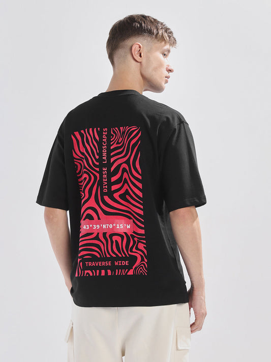 Diverse Landscape Oversized T-Shirt