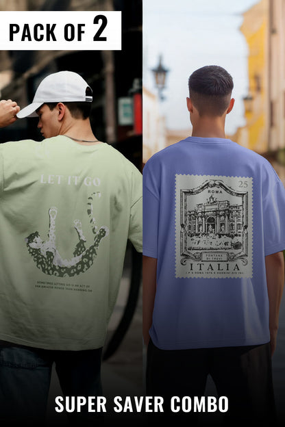 Oversized Tees - 2-Pack