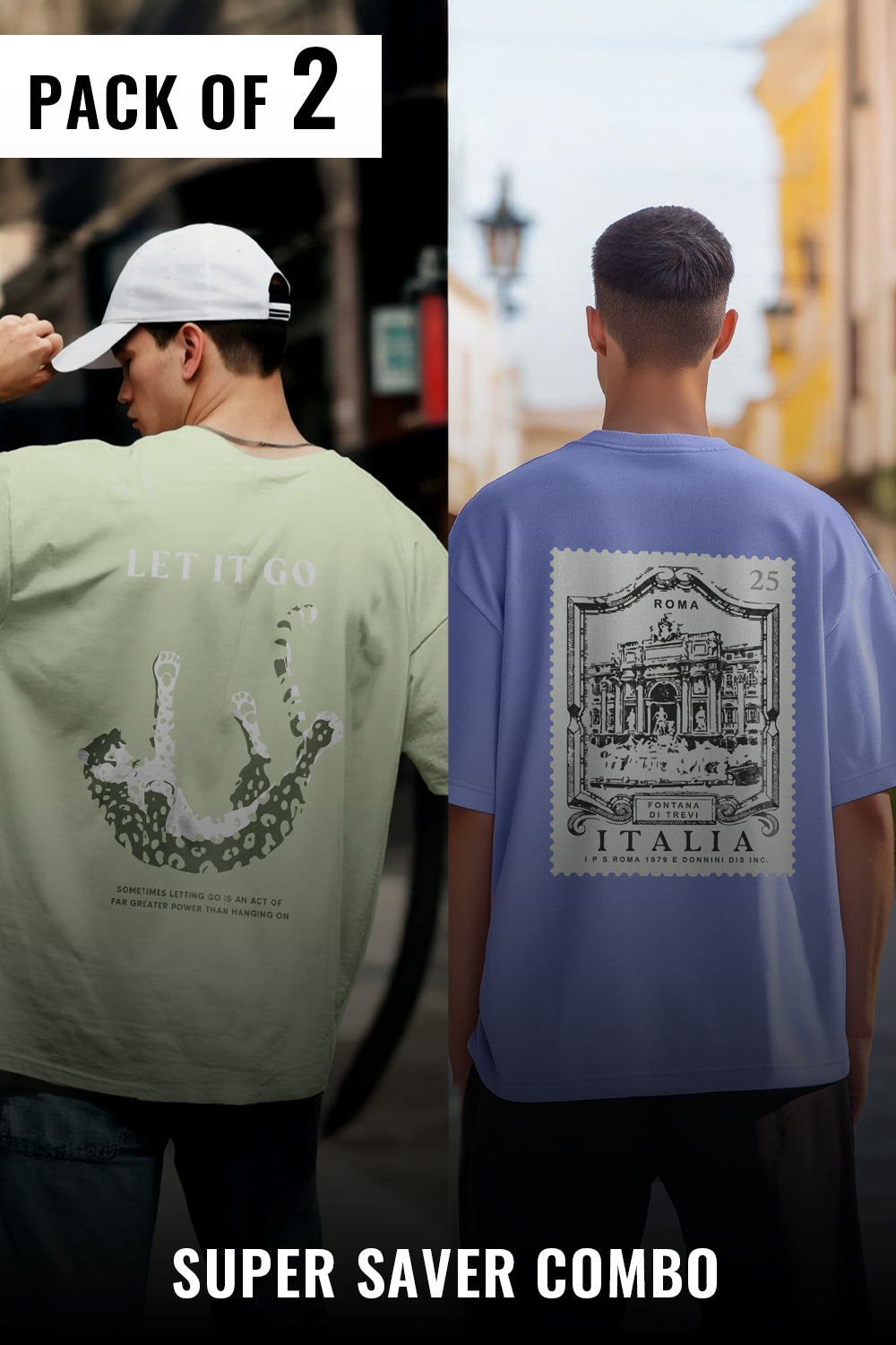 Oversized Tees - 2-Pack