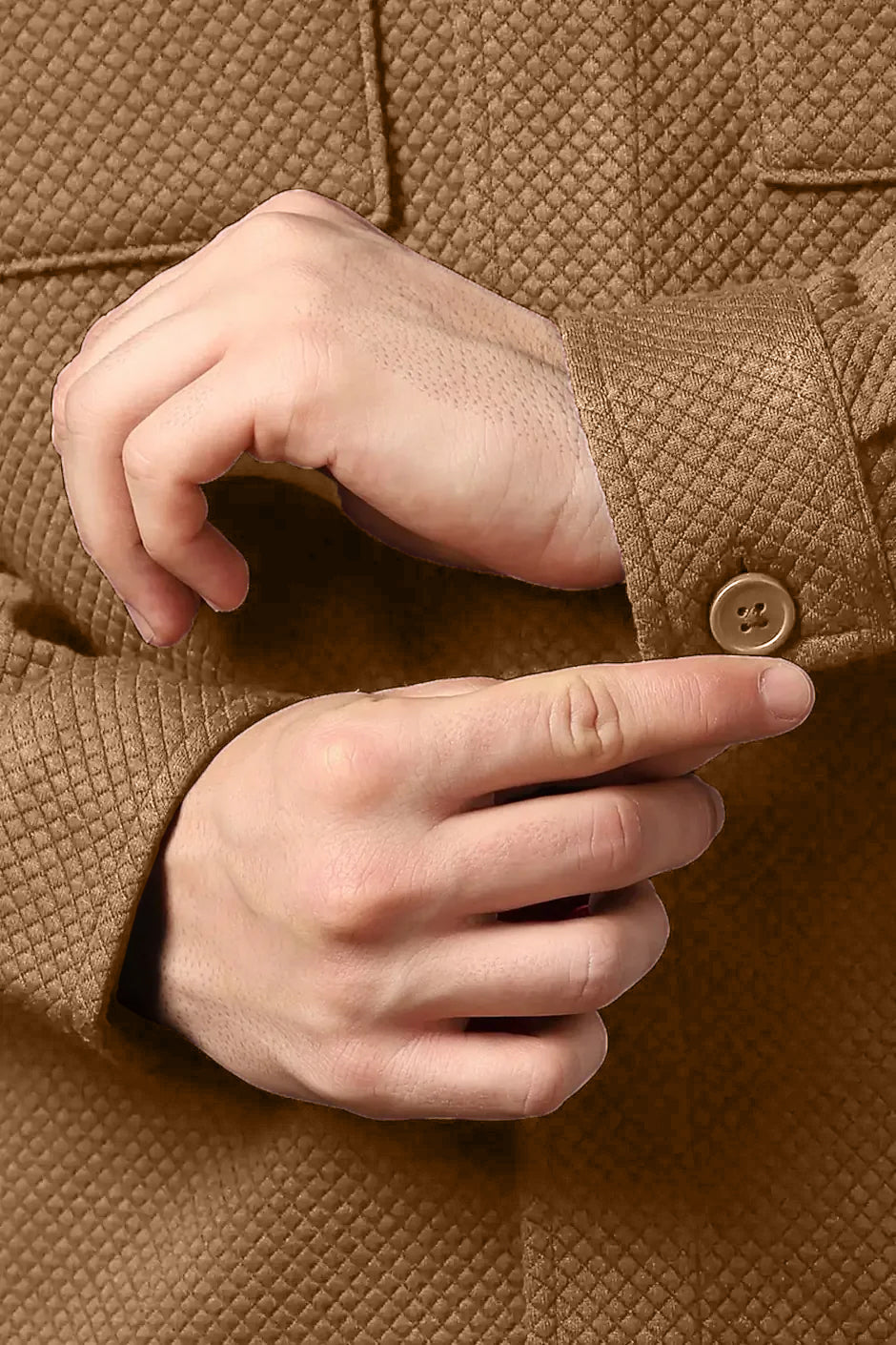 Oversized Textured Shackets