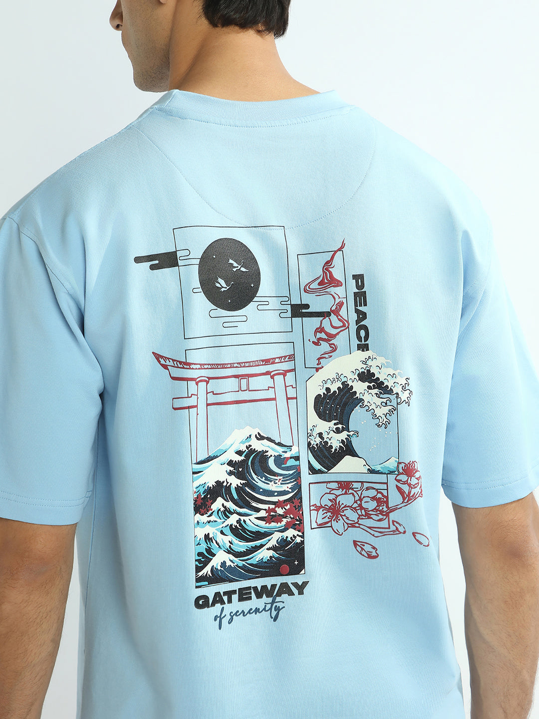 Gateaway To Peace Oversized T-Shirt