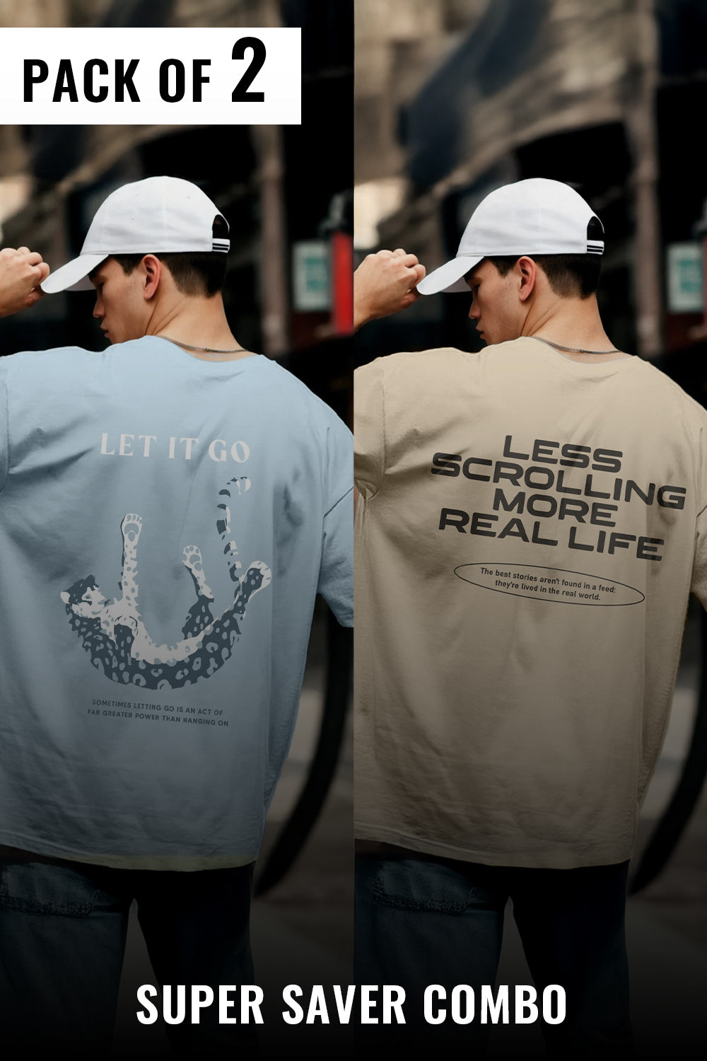 Oversized Tees - 2-Pack