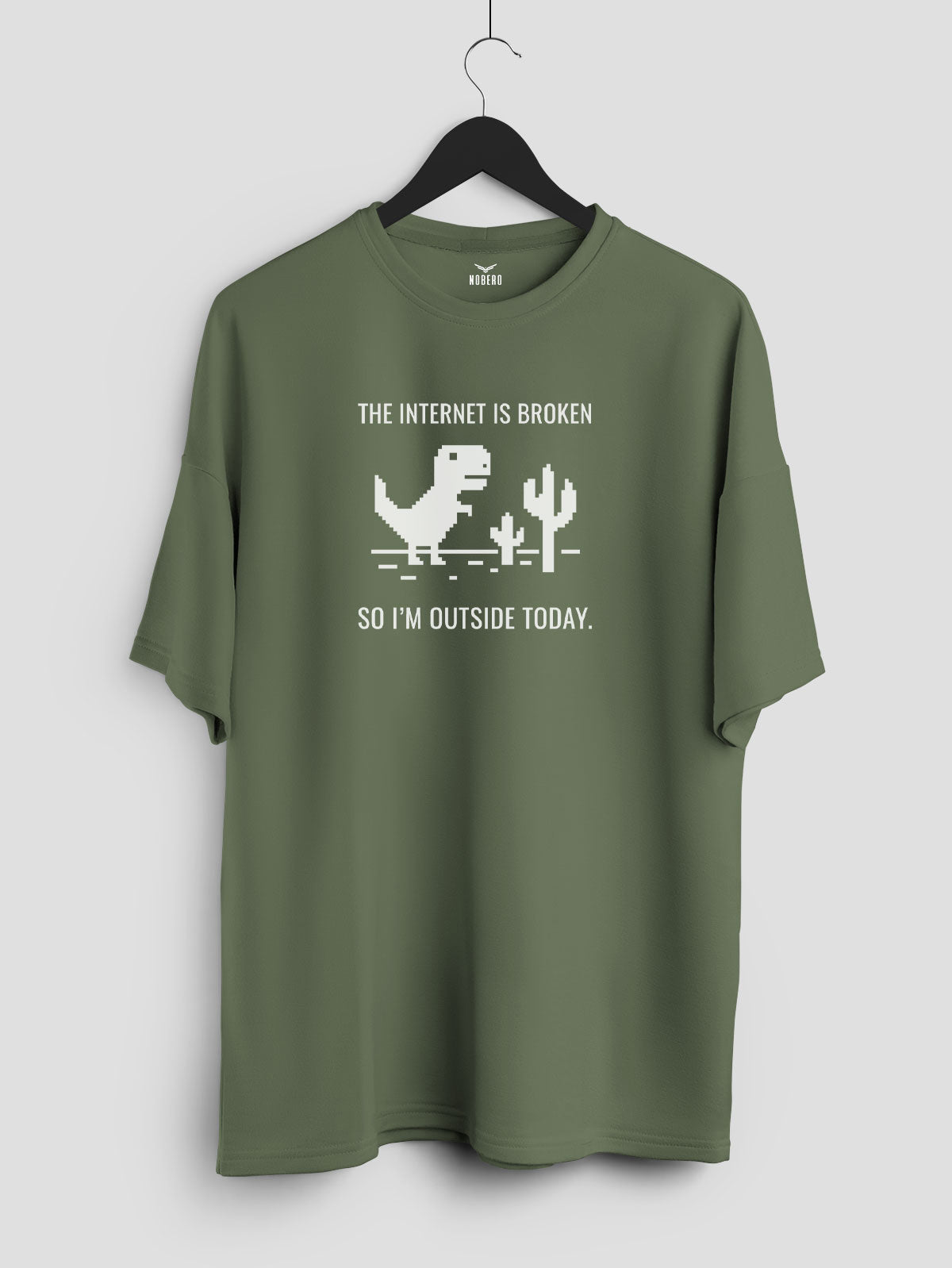Broken Internet Oversized T-Shirt