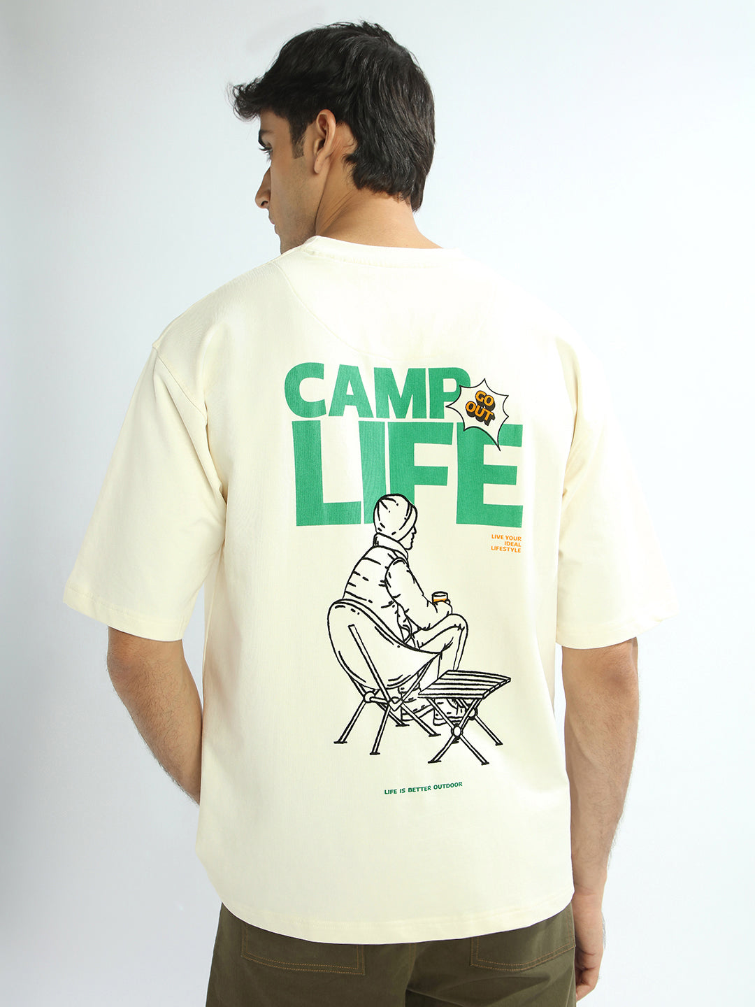 Camp Life Oversized T-Shirt