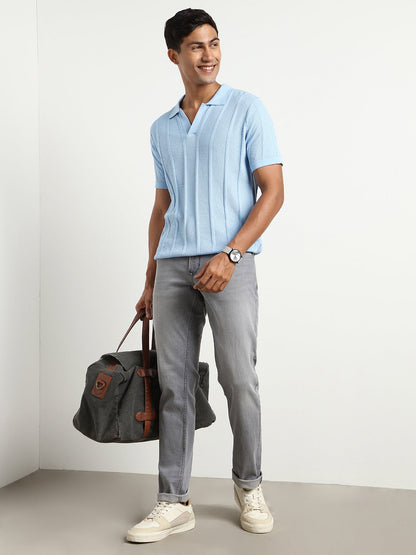 Urban Textured Polo T-Shirt