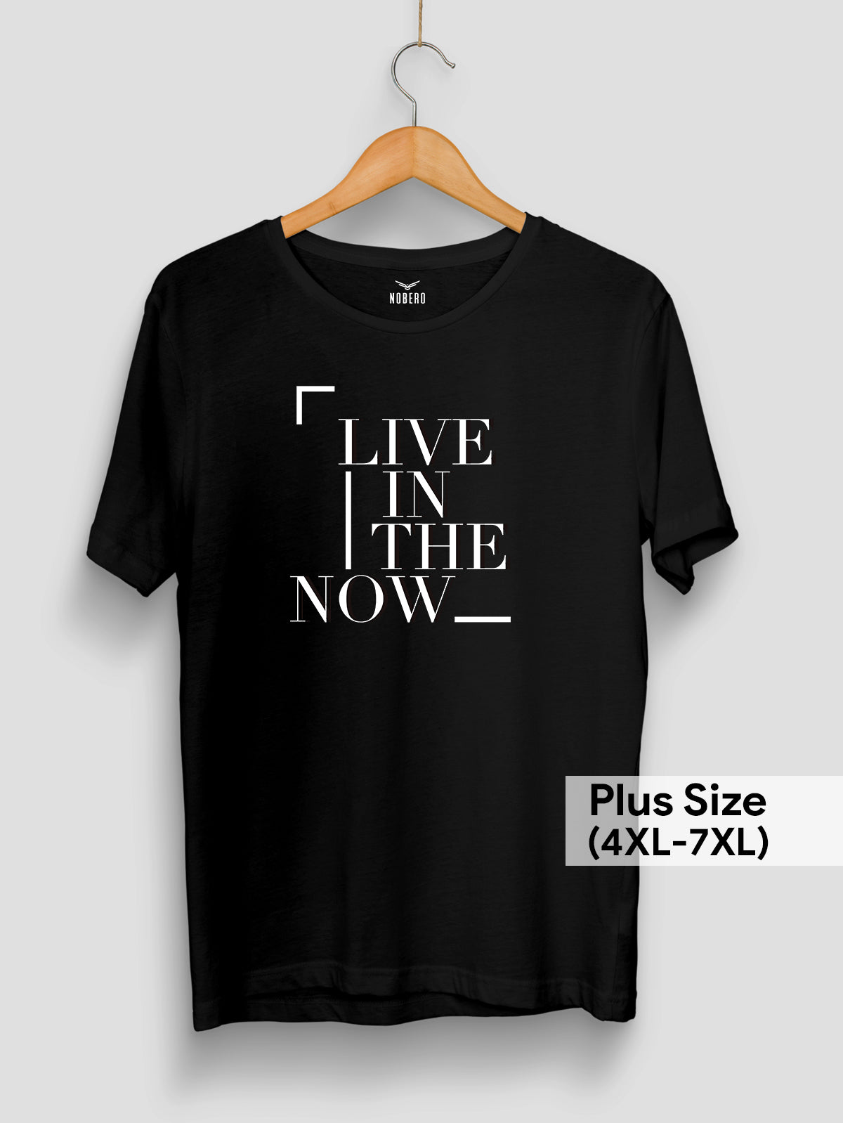 Live in the Now Plus Size Regular Fit T-Shirt