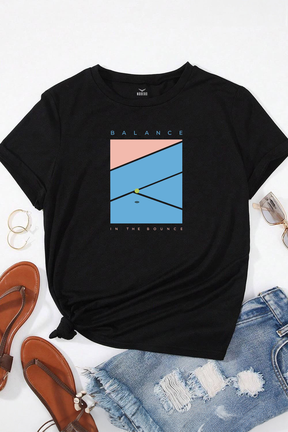 Boyfriend Balance in the Bounce Classic Fit T-Shirt