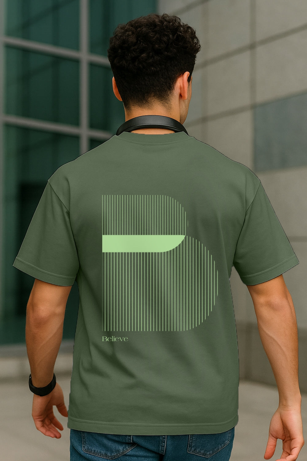 Believe Oversized T-Shirt