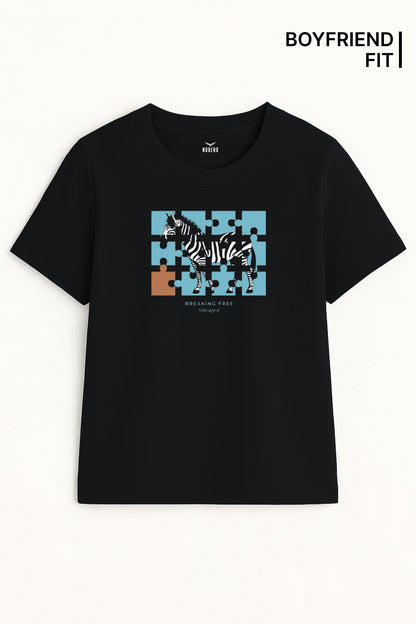 Boyfriend Breaking Free Classic Fit T-Shirt