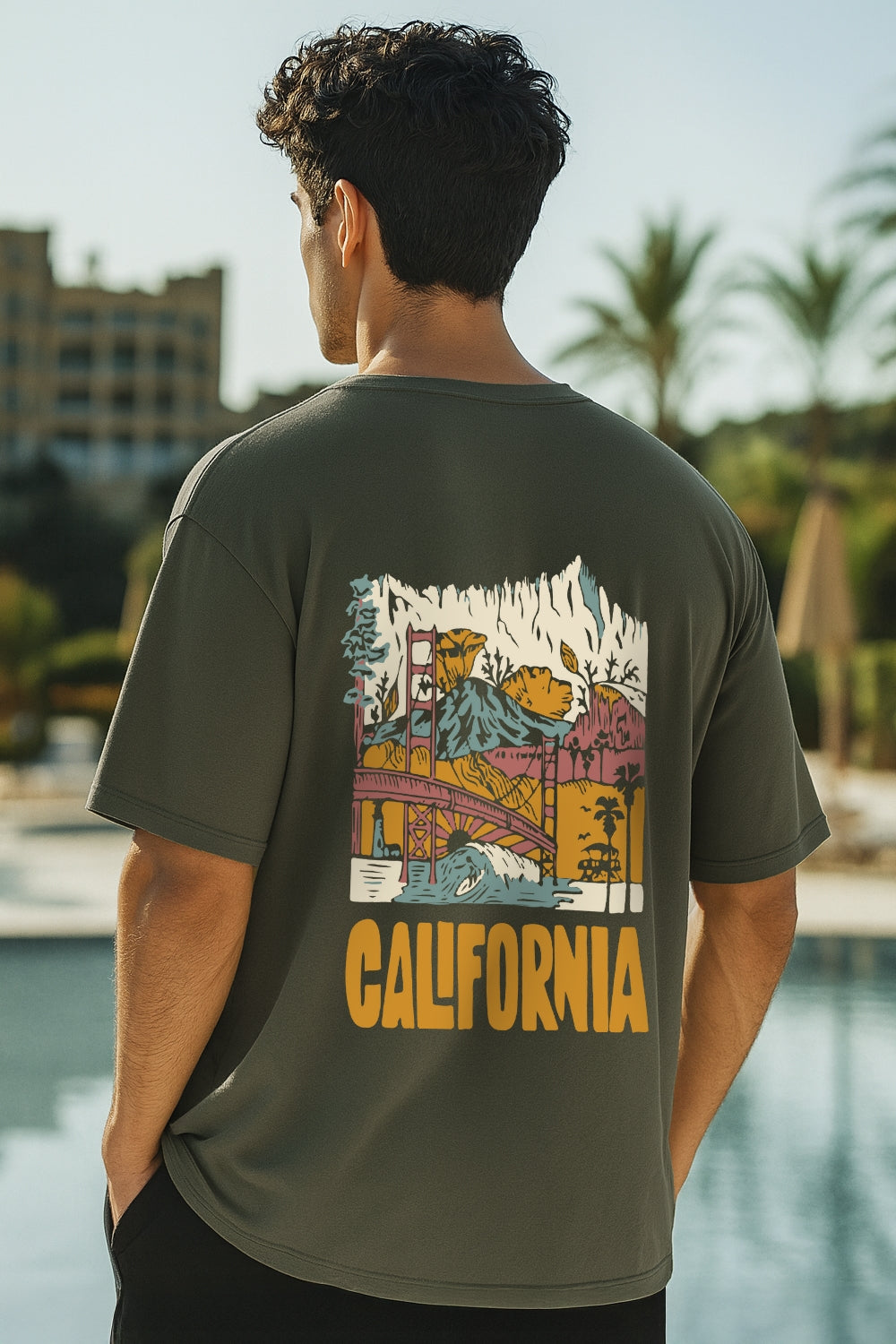 California Oversized T-Shirt
