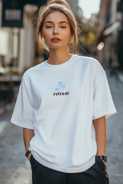 Boyfriend Cool Down Club Oversized T-Shirt